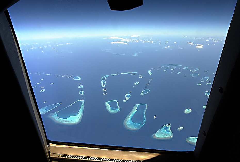The Maldives islands